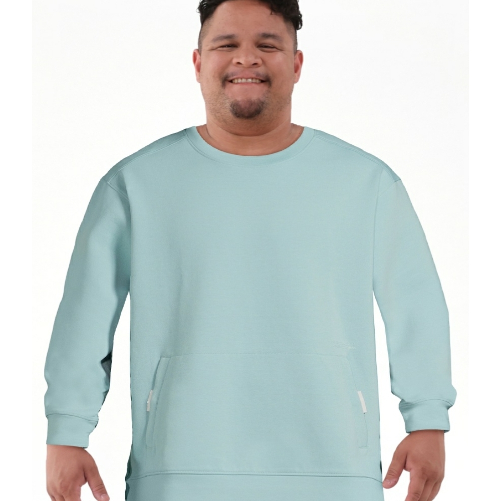 Athletic Works Men's Aquifer Double Knit Crewneck Sweatshirt